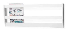 Klinte Tidningshylla Vitlack