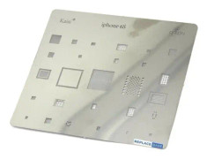 Solder Reballing Stencil Template For Apple iPhone 6s IC Chip BGA Direct Heating