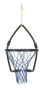 Spordas Hang-A-Hoop basketkorg - svart/blå - 45 cm