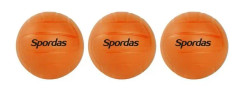 Set med 3 Spordas smashballs - orange - 10 cm