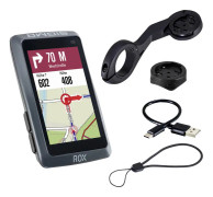 Sigma ROX 12.1 EVO Basic Set - Night Grey Cykel-gps Cykel Europa Bluetooth®, GPS, GLONASS