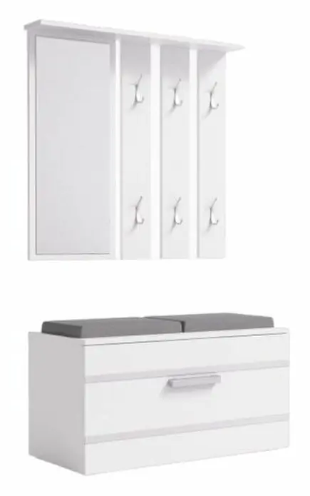 GARDEROBE - ENTREMÖBLER - OPAL GARDEROBE II - VIT