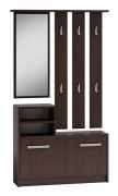 Mottagare Top E Shop GAR WENGE Silvrig Wengue Laminerad ABS
