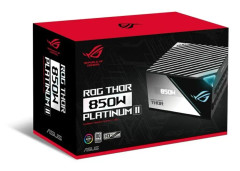 ASUS ROG Thor Platinum II - Nätaggregat (intern) - ATX12V - 80 PLUS Platinum - AC 100-240 V - 850 Watt