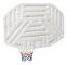 Baskettavla Vit 109x71x3 cm Polyeten - SALUTUYA - BD6702