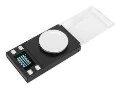 SALUTUYA Smyckesvåg 0,001 g Bärbar LCD digital elektronisk våg med hög noggrannhet för att väga konstdoserare