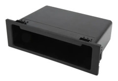 SALUTUYA Stereo Radio Förvaringslåda Bil Stereo Audio Radio Förvaringslåda Auto Dashboard Organizer