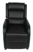 Enkel soffstol - SALALIS - hemmabiostolar - PU - 103,5x74x65cm - grön