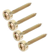 SALUTUYA Guitar Neck Led Ring 4 Set Gitarr Neck Led Ring Set Musikverktyg Silver Guld