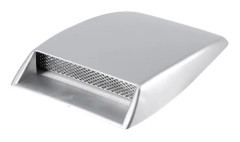 SALALIS-huv ventilkåpa Universell mikrokontroller Elektronisk intagshuva Sticker Cover Silver