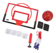Omabeta Kids Basket Hoop Mini Basket Hoop Set Hålfäste Bounce Design Rött inomhusspel spel