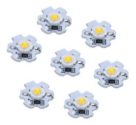 Omabeta 5V High Brightness SMD LED Lamp Beads 25 st per förpackning Varmvit