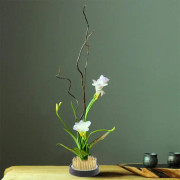 SALALIS Blomsterarrangemang Brosch Rund Kenzan Blomsterarrangemang Brosch Ikebana Kenzan Dekor Blomma trädgårdsredskap