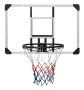 Transparent baskettavla 90x60x2,5 cm polykarbonat - SALUTUYA - BD6699