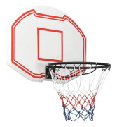 Baskettavla Vit 90x60x2 cm Polyeten - SALUTUYA - BD5894