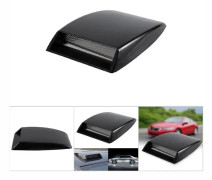 SALALIS 1X Universal Car Dekorativt Luftintagshuv Ventilationsskydd Svart