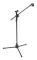 SALALIS Multifunktionell Black Metal Justerbar Stativ Stativ Boom Mikrofon Stativ