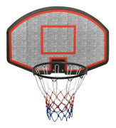 Baskettavla Svart 90x60x2 cm Polyeten - SALALIS - SP100848