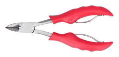 SALALIS Verktyg för inåtväxande tånagel Pedikyrverktyg Nageltång Nagelklippare Plockare Korrigering Hygien Fingrar Röd