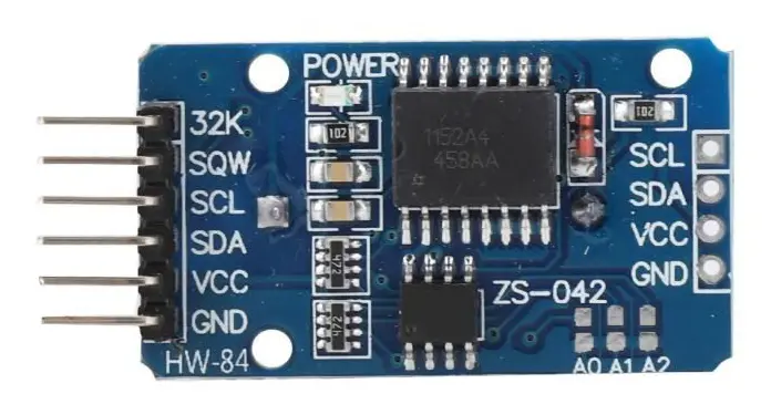 SALUTUYA högprecisionsklockmodul DS3231 AT24C32-modul med batteri