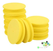 SALUTUYA fiskelinspolar 10 st Fiskeskumspolar EVA Foam Fishing Winder Board sport peche Gul