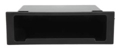 SALALIS Stereo Radio Förvaringslåda Bil Stereo Audio Radio Förvaringslåda Auto Dashboard Organizer