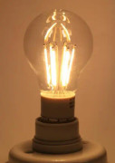 E27 12V COB LED-glödlampa 360 grader dimbar Ny (6W varmvit) - SALALIS - Transparent PC