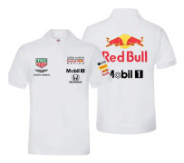 F1 Racing Dräkt Red Bull Racing Dräkt Kortärmad Vit L