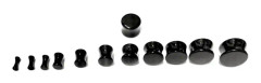Svart plugg, 2mm-20mm att välja mellan 10mm