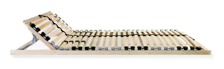 Lamellbädd med 28 lameller 7 zoner 120 x 200 cm - SALALIS - SP128113