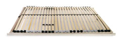 Lamellbädd med 28 lameller 7 zoner SALUTUYA Vintage - Stomme i massiv bok + björkribbor - 140 x 200 cm-XN1104