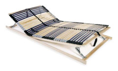 Lamellbotten med 42 lameller 7 zoner 120 x 200 cm - SALALIS - SH025978