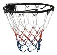 Svart basketkorg 45 cm Stål - SALUTUYA - BD5481