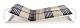Lamellbädd 2 st med 42 lameller 7 zoner 90x200 cm - SALUTUYA - BD43710