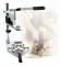 Multifunctional Electric Hand Drill Stand Mini Woodworking Fixed Table, Model: 88647 Iron Base