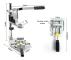 Multifunctional Electric Hand Drill Stand Mini Woodworking Fixed Table, Model: 1105