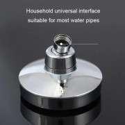 AL-63 5 inch Hotel Showerhead Overhead Spray Plastic Bathroom Rooftop Nozzle(Style A)