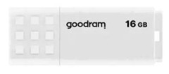 GOODRAM UME2 - USB flash-enhet - 16 GB - USB 2.0 - vit