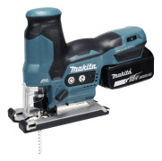 Makita Sticksåg Batteridriven DJV185RF1J inkl. 1x batteri, inkl. laddare, inkl. väska 18 V 3.0 Ah Antal batterier som i