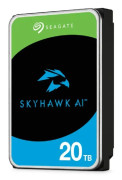 Seagate SkyHawk AI ST24000VE002 - Hårddisk - 24 TB - inbyggd - 3.5" - SATA 6Gb/s - buffert: 512 MB - med 3 års Seagate Rescue Data Recovery