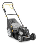 ALPINA Bensintraktor Gräsklippare Briggs & amp; Stratton 475IS 140CC - Klipp på 46 cm - Elstart 60 L kombilåda