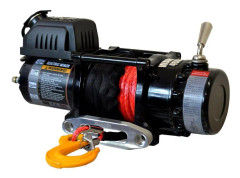 Warrior Winches Ninja 4500lb Vinsch, 12V Armortek syntet