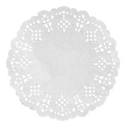 SANTEX 5054-1, påse med 10 spetsunderlägg,
