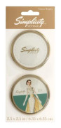 Simplicity Paperweight Vintage Design-Grön, Metall, Flerfärgad, One Size - 5075023010