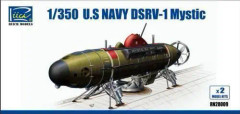 Riich Models 28009 - KVM SWITCH - rn?1/350 US Navy dsrv Set om 1 Mystic med 2
