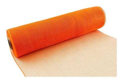 Eleganza nr. 04 Deco Mesh, Orange, 25 cm x 9,1 m - OA639294
