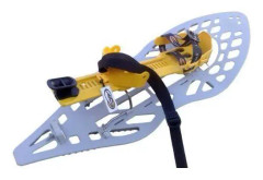 Morpho alp Ultra Light Basic par snöskor för vuxna med sparkrem av typen Snowboard, spänne