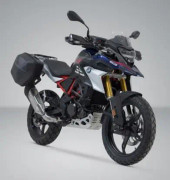 SW-Motech BMW G 310 GS (17-) äventyrsmotorcykelskyddssats - vit/svart/silver - TU