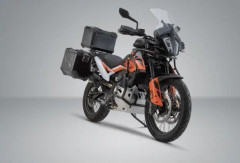 SW-Motech KTM 790 Adv/R (19-), 890 Adv/R (20-22) äventyrsmotorcykelskyddssats - svart - TU