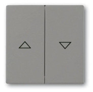 Busch-Jaeger 1751-0-3020, knappar, Grå, Plast, 63 mm, 63 mm, 1 st (s)